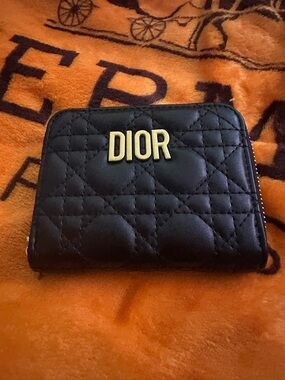 Black Quilted  card holder - Women. Not authentic new